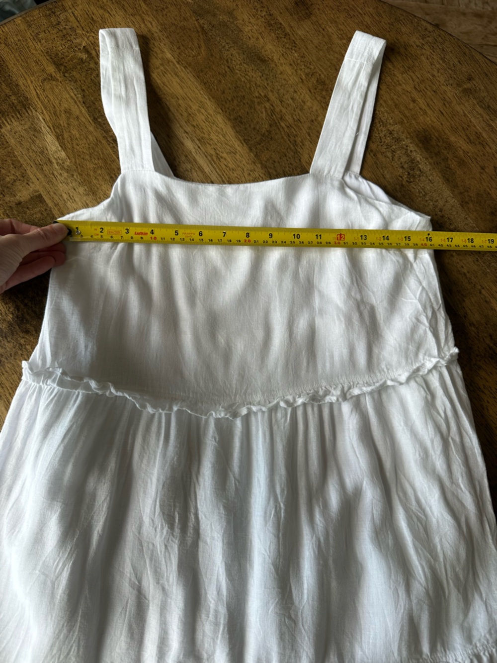 Rails White Ruffle Tiered Mini Dress - Picture 12 of 13